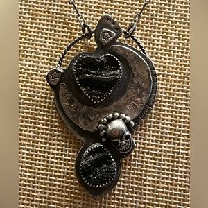 One of a kind sterling silver necklace